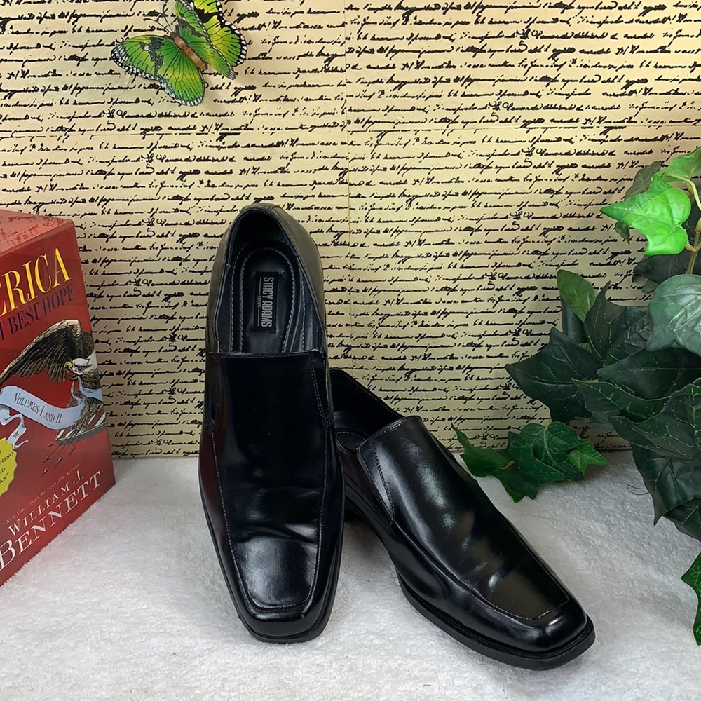 Stacy Adams Black Loafers